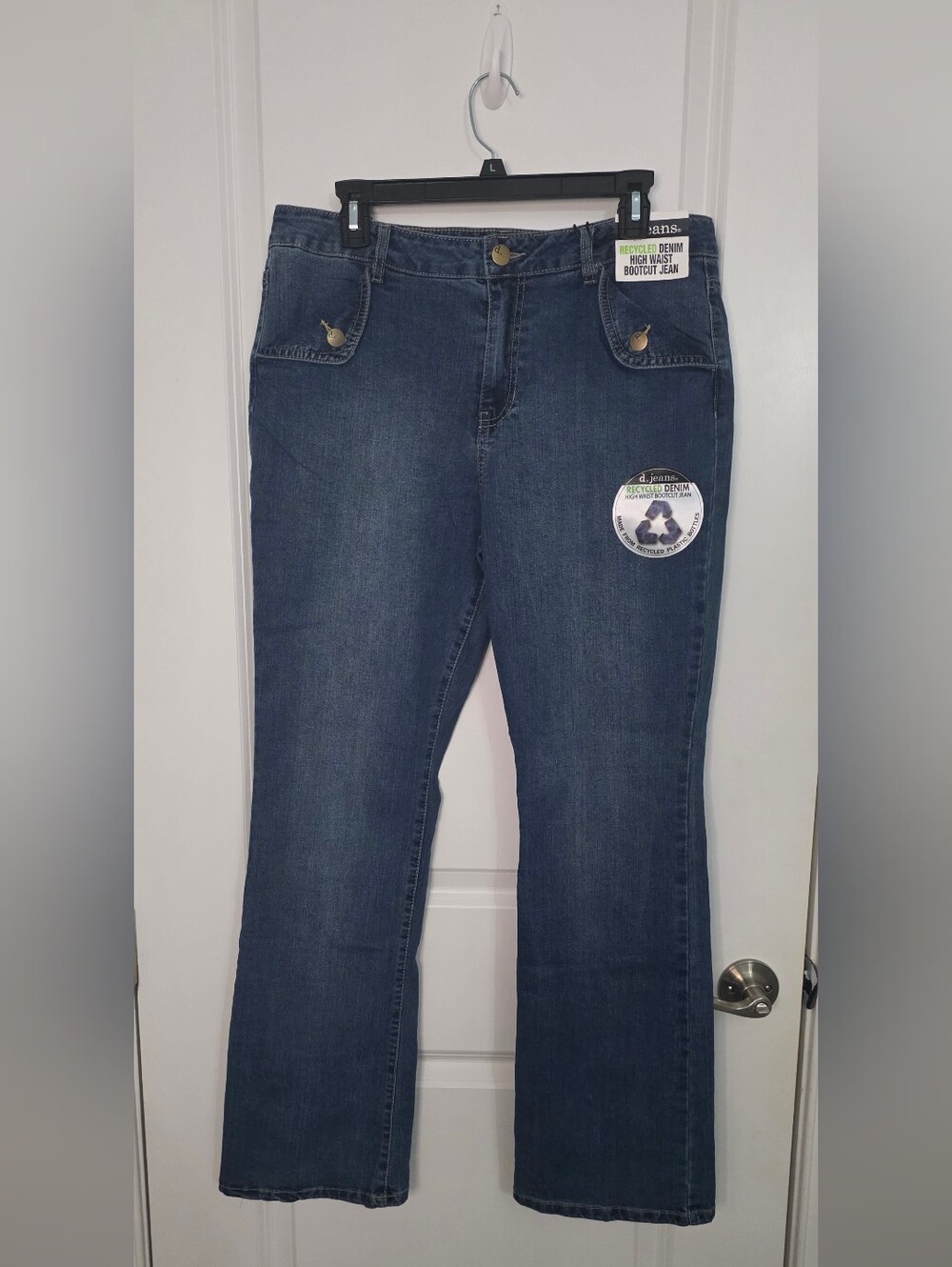 d. jeans Dark Blue Bootcut Women's Jeans